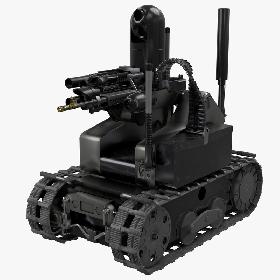 3D MAARS Combat Robot model